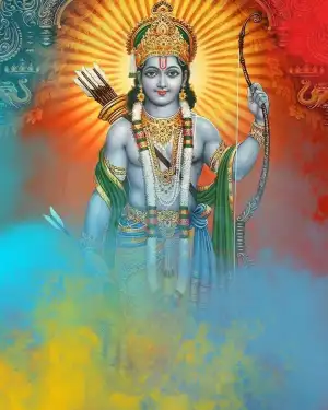 CB Editing Happy Ram Navami Background