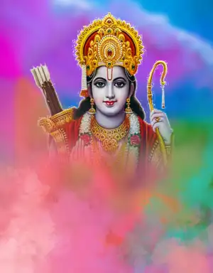 CB Editing Happy Ram Navami Background