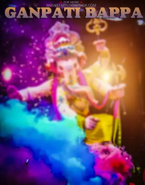 CB Ganpati Bappa Blur  Ganesh Chaturthi Editing Background