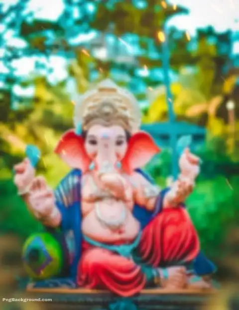 CB Ganpati Statue Ganesh Chaturthi Editing Background Full HD