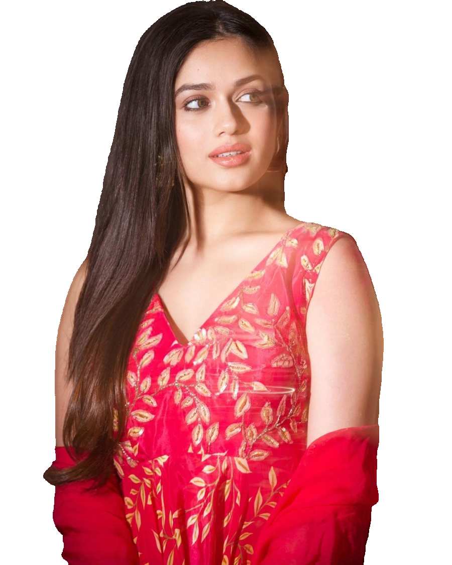 CB Girl  In A Red Dress  PNG Images