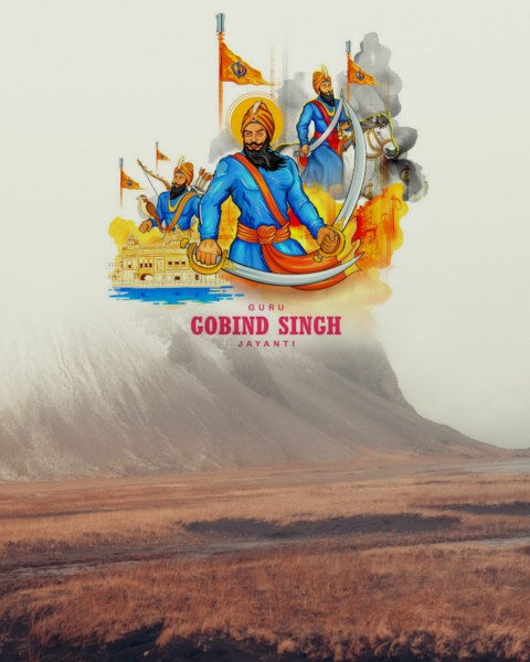 CB Guru Gobind Singh Editing Background