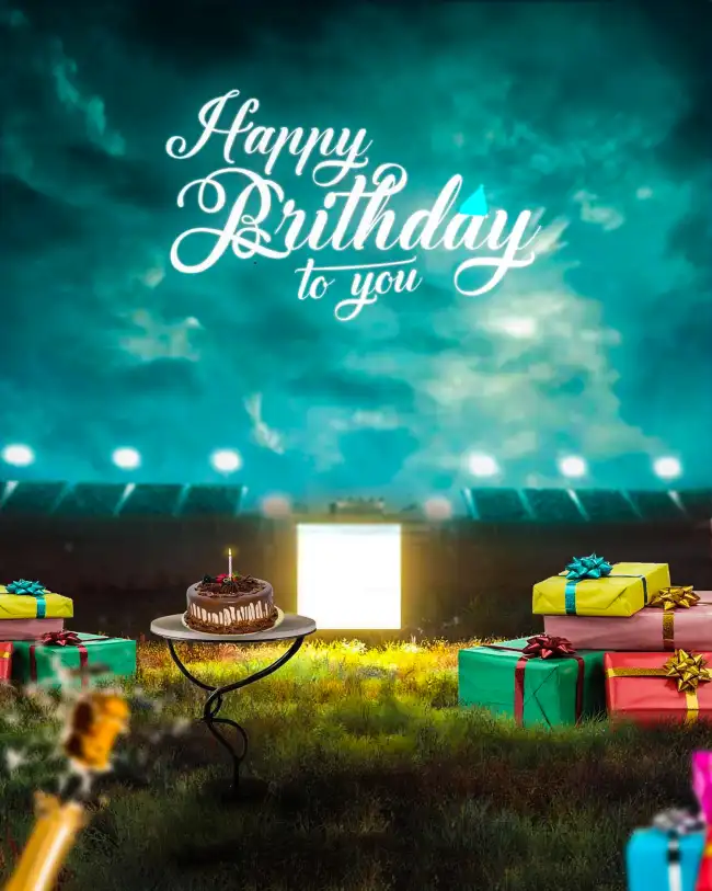 CB Happy Birthday Picsart Edit Background HD