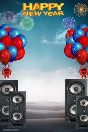 CB Happy New Year 2023 Background HD  DJ Music