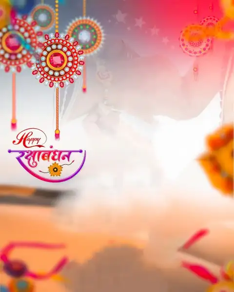 CB Happy Raksha Bandhan Editing Background HD