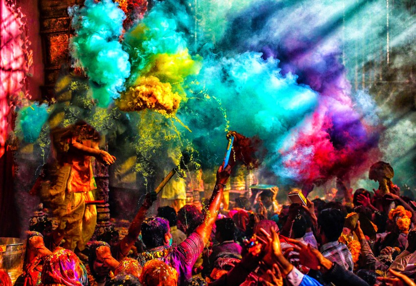 CB Holi Colourful Editing Background Full HD Download