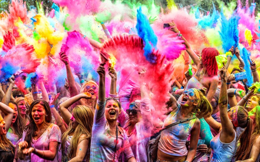 CB Holi People Photo Editing Background Full HD Download