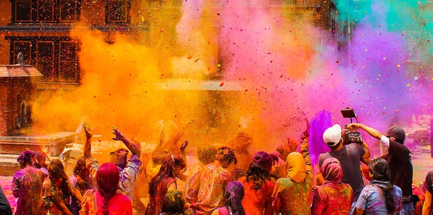 CB Holi People Photo Editing Background Full HD Free