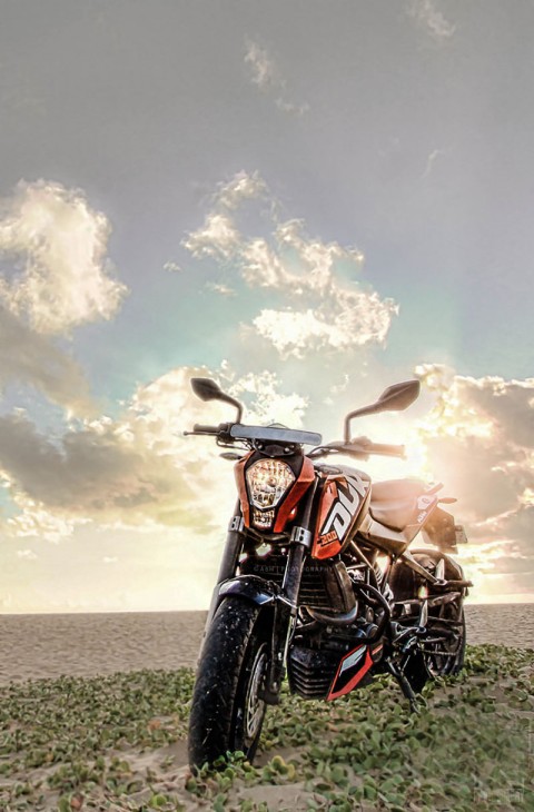 CB KTM Bike Manipulation Background HD Download