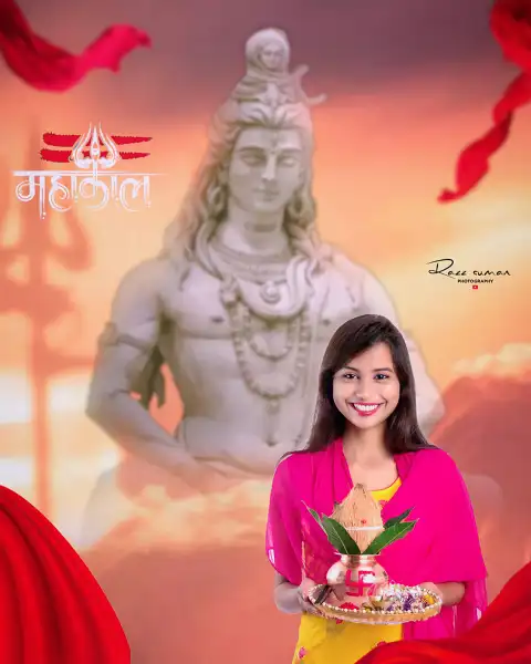 CB Mahadev Editing Background With Girl Download HD