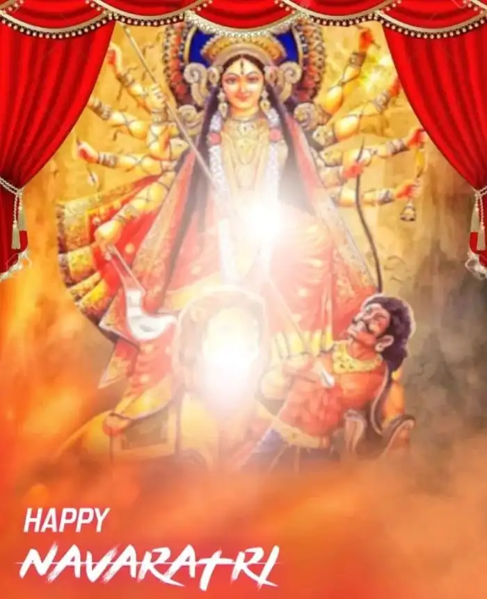 CB New Happy Navratri Editing Background HD