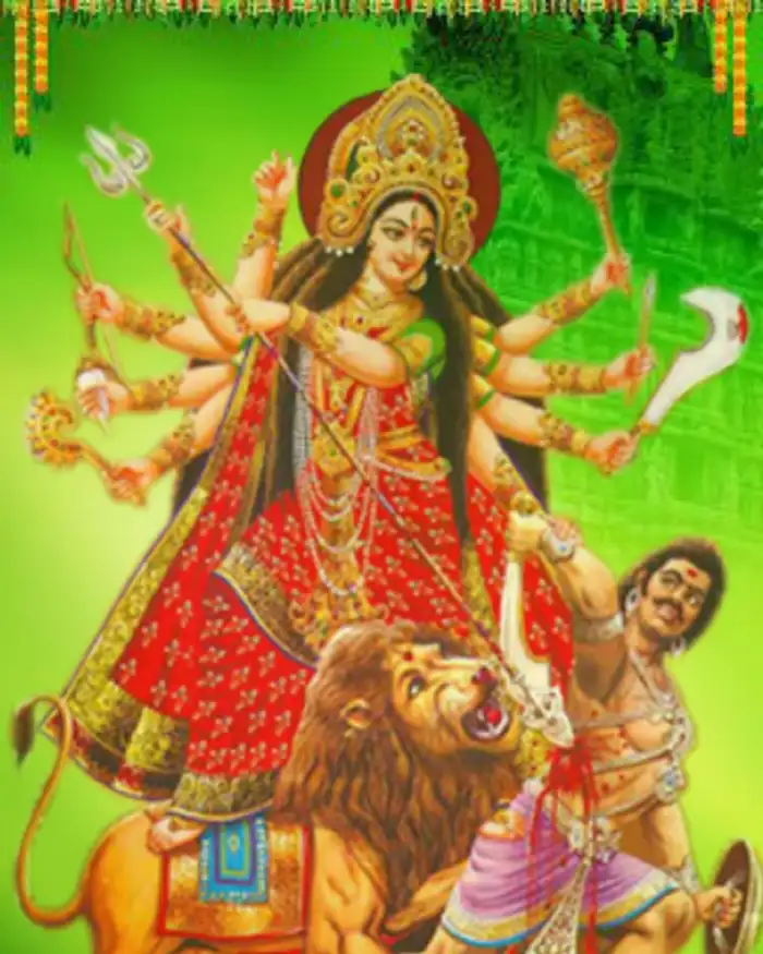 CB New Maa Durga Devil Navratri Background