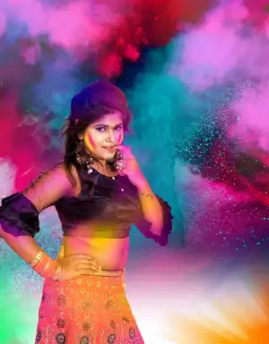 CB Photo Editing Happy Holi Background