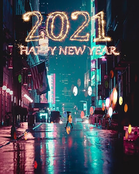 Picsart Happy New Year Editing Background 2021