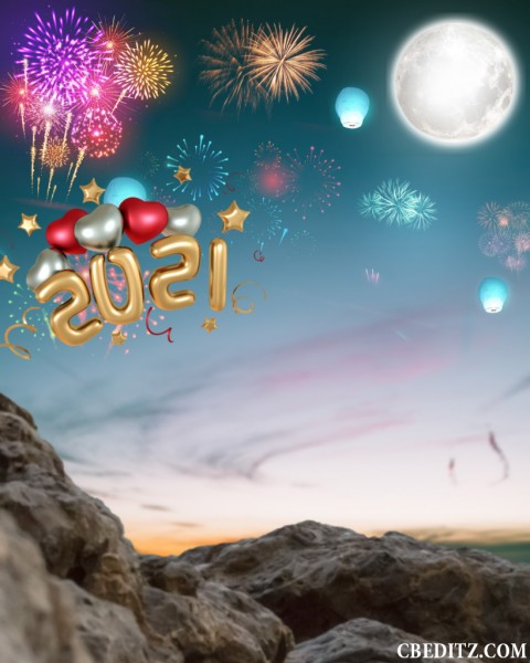 CB Happy New Year Editing Background 2021