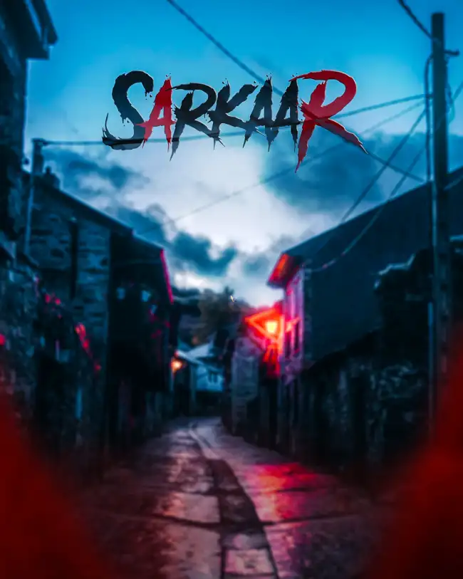 CB Sarkaar Dark City Road Edit Background HD