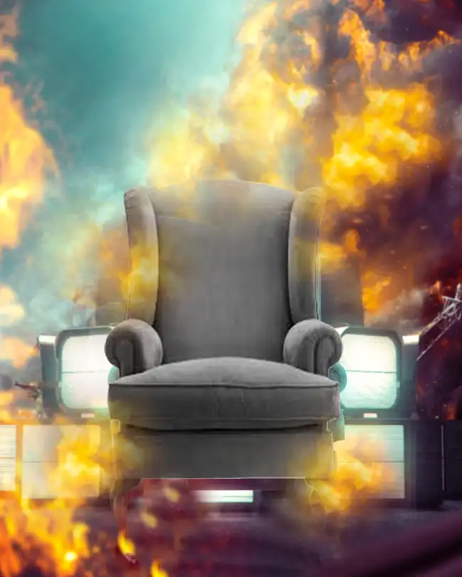 CB Sofa Fire Burning Background  HD Download