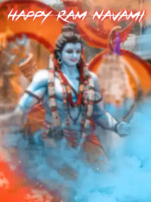 CB Viral Happy Ram Navami Background