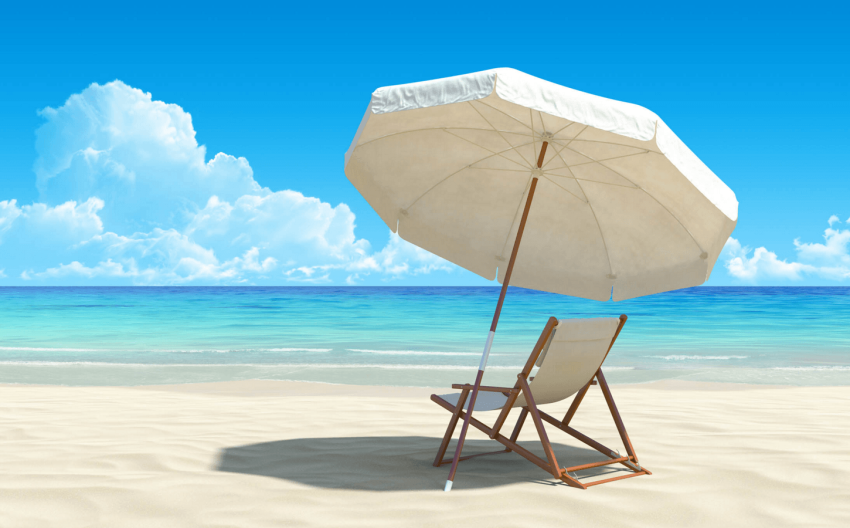 Chair On Beach PicsArt Editing HD Background Wallpaper