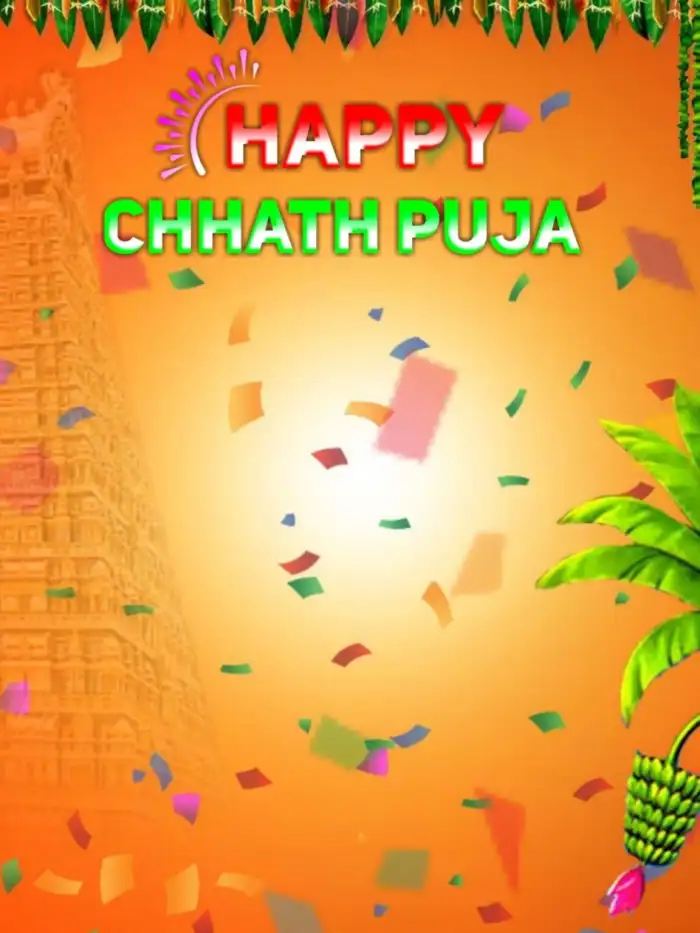 Chhath Puja Banner Poster  Background HD