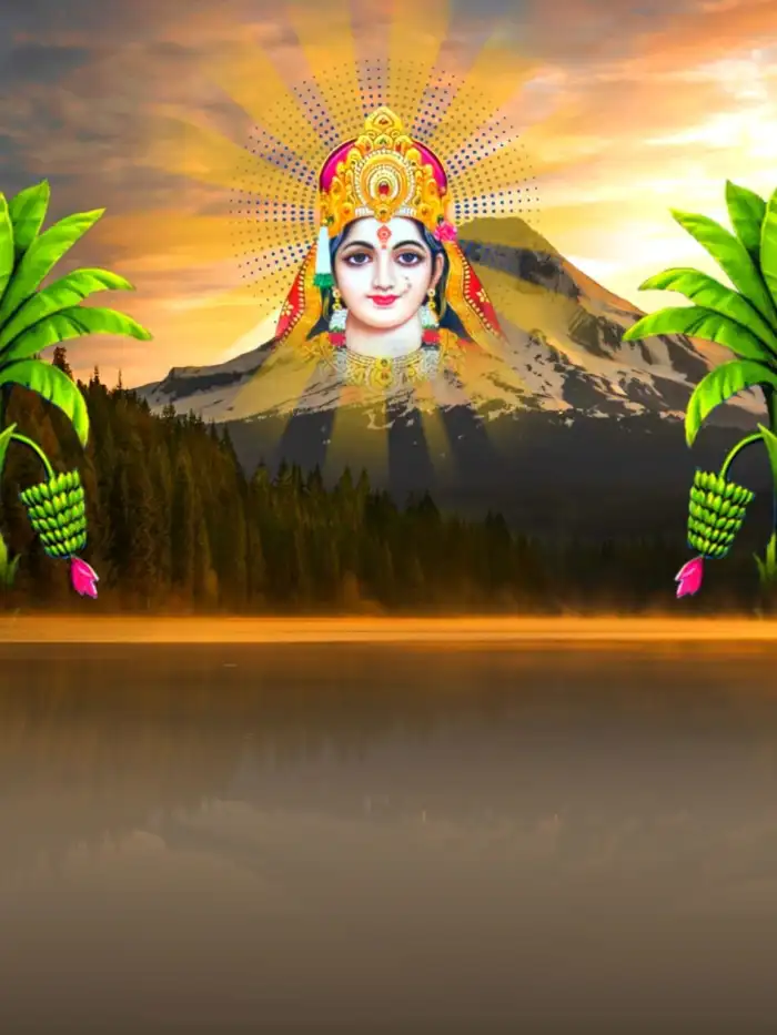 Chhath Puja Chhathi Maiya Mountain Photo Editing Background HD