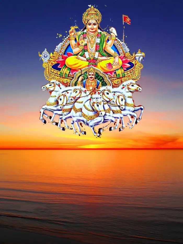 Chhath Puja Photo Editing Sunset Sky Sea Water Background HD