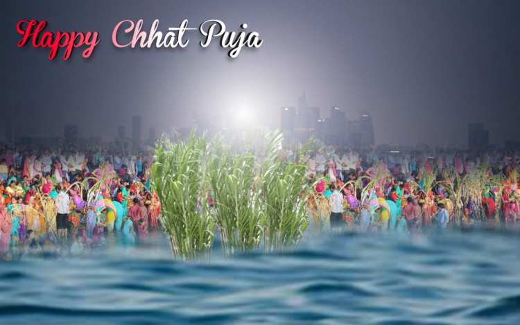 Chhath Puja Photoshop Editing Background HD