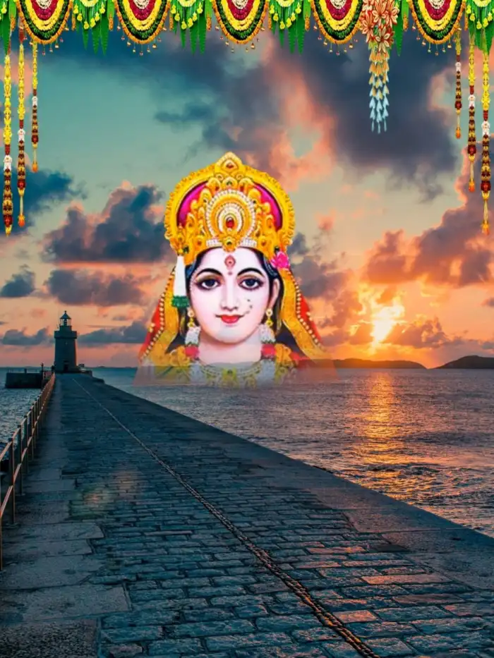 Chhath Puja Sunset Sky Sea Editing Background HD