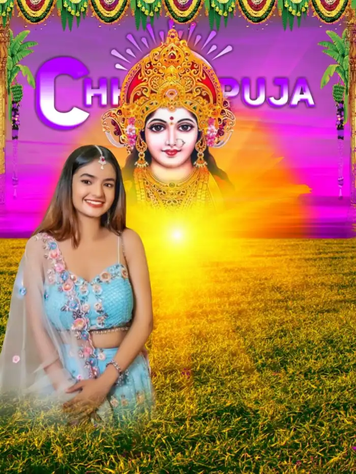 Chhath Puja With Anushka Sen cb Editing Background