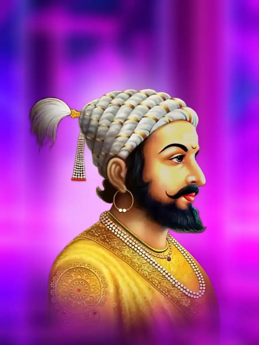 Chhatrapati Shivaji Face Banner Editing Background