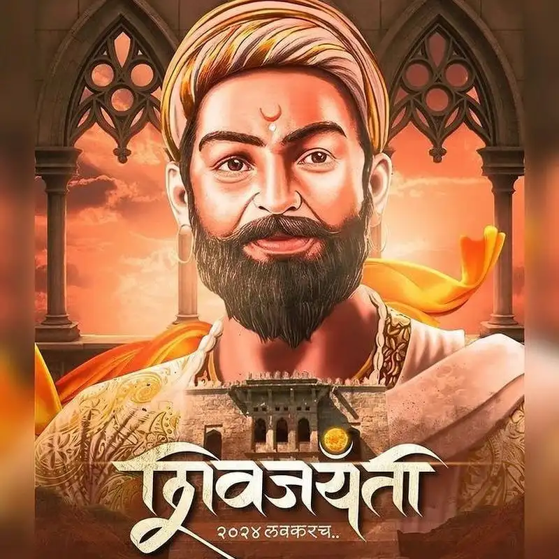 Chhatrapati Shivaji Jayanti Banner Editing Background HD