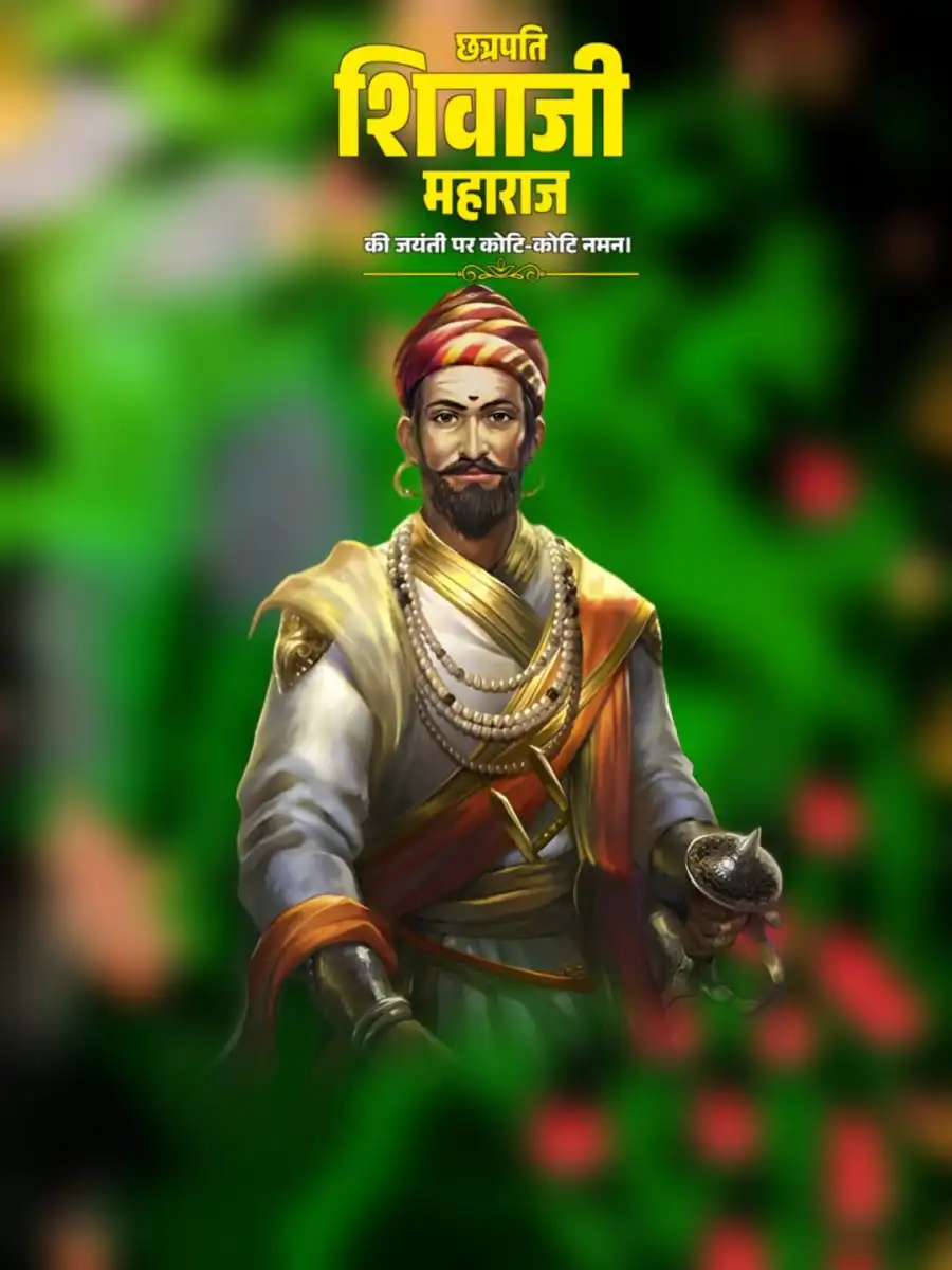 Chhatrapati Shivaji Jayanti Blur Editing Background