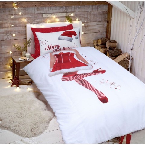 Christmas Bed HD Background Image Pic