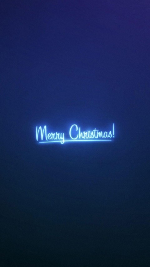 Christmas Blue Background Wallpaper HD