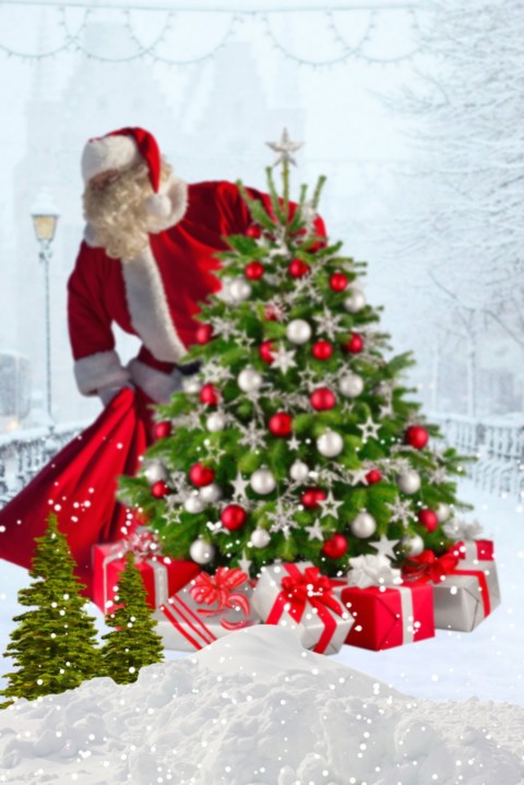 Christmas Day CB PicsArt Editing Background