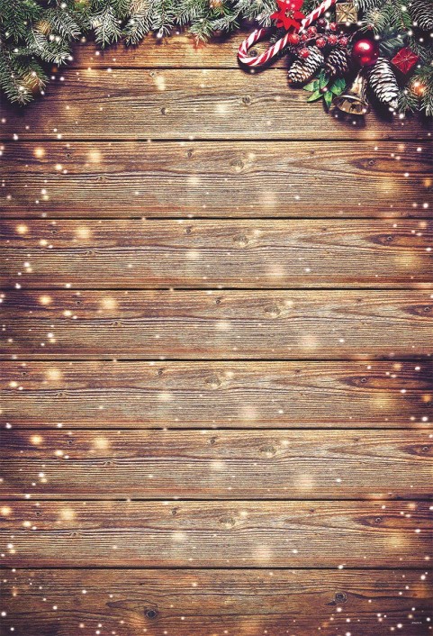 Christmas Door HD Background Wallpaper