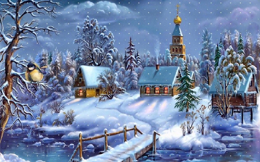 Christmas Snow HD Wallpapers Background Images