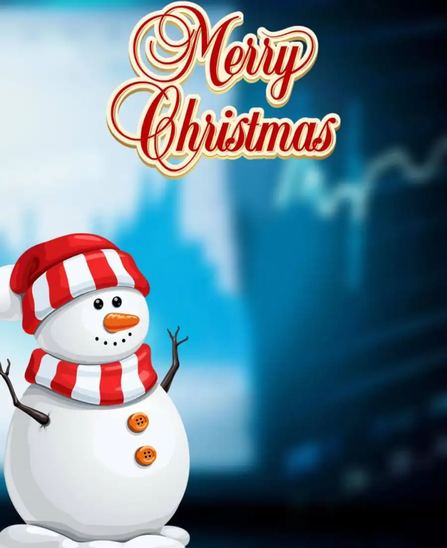 Christmas Snow Man Editing Background  HD