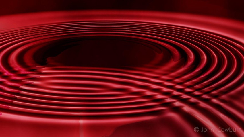 Circle Red Gradient Background Wallpaper