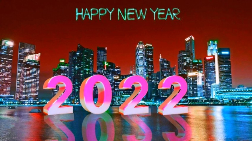 City 2022 CB PicsArt Editing Happy New Year Background Full HD