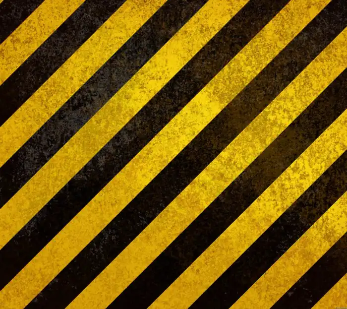 Close Up Of A Yellow And Black Striped Road Background HD Wallpapers