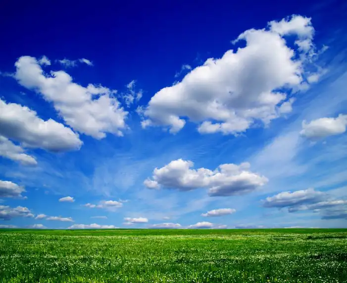 Cloud Sky With Field Grass Background HD Images Download