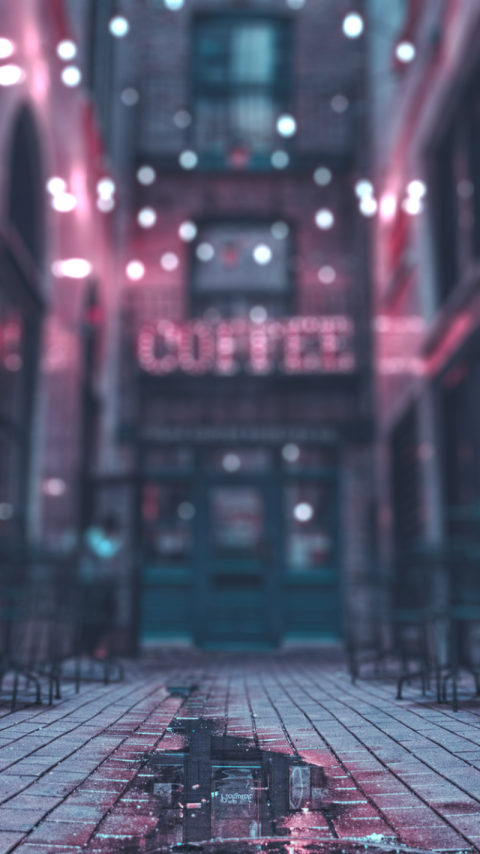 Coffe Outdoor CB Manipulation Background HD Download