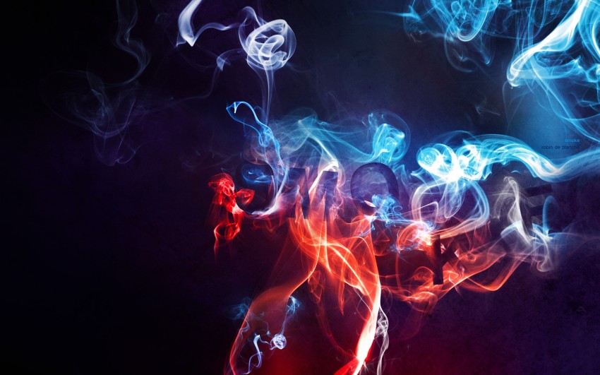 Colorful Smoke Background Wallpaper Full HD Free Download