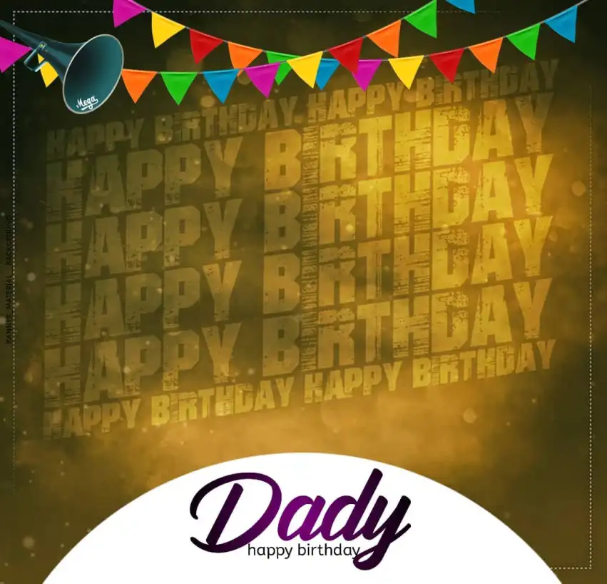 Dady Banner Background Full HD Download Free