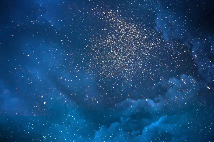 Dark Blue Space Sky Star Blink Background HD Images