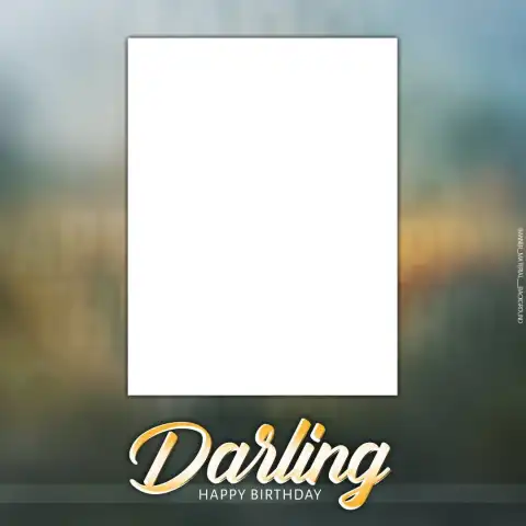 Darling Banner Background Full HD Download Free