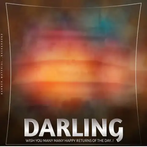 Darling Marathi  Banner Editing Background HD Download