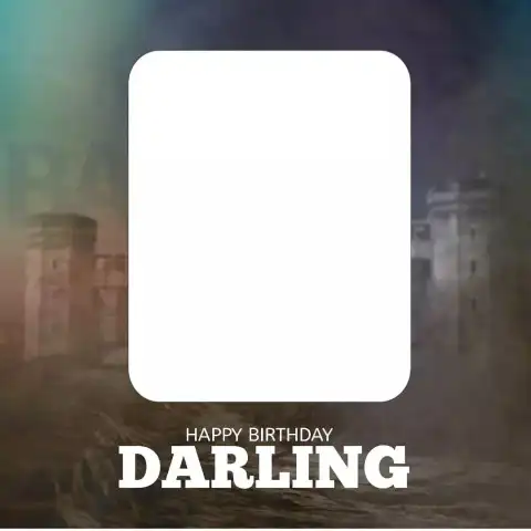 Darling Photo Banner Editing Background HD Download