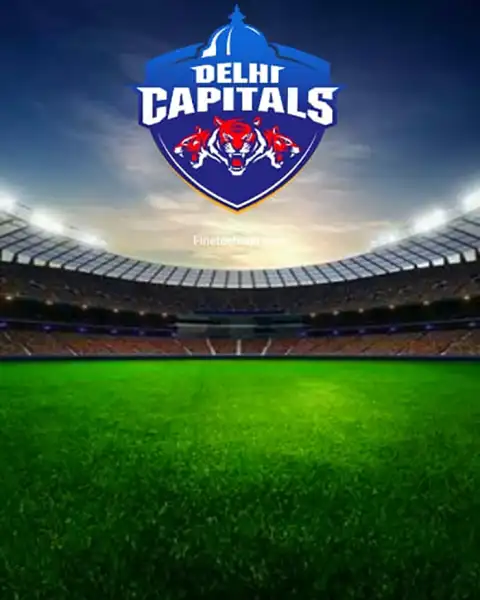 Delhi Capitals IPL Editing Background HD Download